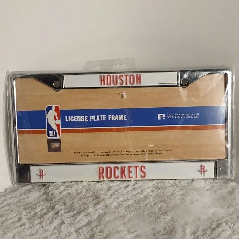 NBA Houston Rockets License Plate Frame - Picture 4 of 4